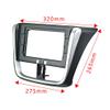 10.1 inch Car Radio Fascia Frame for Toyota VIOS 2017 DVD GPS Navi Player Panel Dash Kit Installation Stereo Frame Trim Bezel view 4
