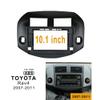 10.1 inch Car Radio Fascia Frame for Toyota RAV4 2007-2011 DVD GPS Navi Player Panel Dash Kit Installation Stereo Frame Trim Bezel view 2