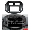 10.1 inch Car Radio Fascia Frame for Toyota RAV4 2007-2011 DVD GPS Navi Player Panel Dash Kit Installation Stereo Frame Trim Bezel view 3