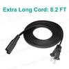 Power Cable AC 8.2Ft Cord Replacement for Roomba Braava 675 Cleaner view 2