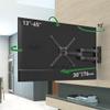 Barkan 30'' Long TV Wall Mount, 13-65 inch Full Motion Articulating - 4 Movement Flat/Curved Screen Bracket, Holds up to 80lbs, Extremely Extendable, Fits LED OLED LCD view 1