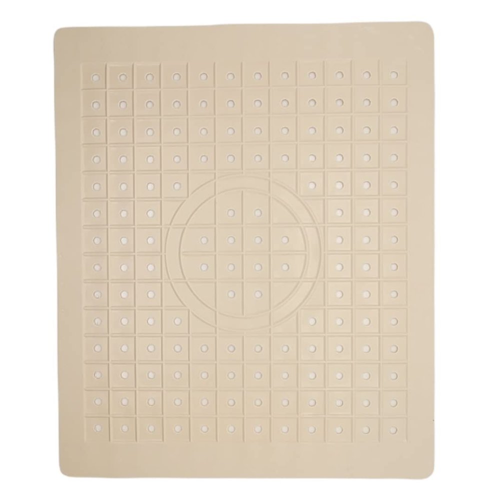 Handy Housewares 10" x 12" Square Textured Rubber Sink Protector Drain Mat