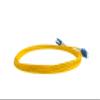 SpeedyFiberTX  1-Pack 150 Feet LC to LC Fiber Patch Cable, Corning SMF-28 Singlemode 9/125um Ultra Optical Fiber, Duplex, Yellow Riser OFNR Cable Jacket view 2