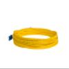 SpeedyFiberTX  4-Pack 55 Meter LC to LC Fiber Patch Cable, Corning SMF-28 Singlemode 9/125um Ultra Optical Fiber, Duplex, Yellow Riser OFNR Cable Jacket view 4