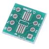 100Pcs Adapter Board SOP8 SSOP8 TSSOP8 to DIP8, SOP8 Interposer Board, Converter Module, Breadboard for Laboratory DIY Industry Use view 1