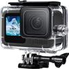 FitStill Underwater Waterproof Diving Housing for Go Pro Hero 13/12/11/10/9 Black,60M/196FT Protective Underwater Diving Housing Shell Accessories (Hero 13/12/11/10/9 Black) view 1