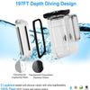 FitStill Underwater Waterproof Diving Housing for Go Pro Hero 13/12/11/10/9 Black,60M/196FT Protective Underwater Diving Housing Shell Accessories (Hero 13/12/11/10/9 Black) view 4