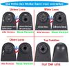 1280 x 720 Pixel 1000TV Lines Super Pro HD Backup Camera, Night Vision Car Reversing Camera Rear View Camera for Ford Transit Connect 2014-2017 Transporter Van Business MPV SUV Bus view 3