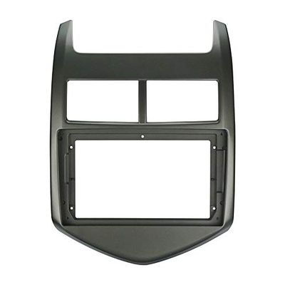9 inch Car Radio Fascia Frame for Chevrolet Aveo Sonic 2011-2013 DVD GPS Navi Player Panel Dash Kit Installation Stereo Frame Trim Bezel