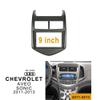 9 inch Car Radio Fascia Frame for Chevrolet Aveo Sonic 2011-2013 DVD GPS Navi Player Panel Dash Kit Installation Stereo Frame Trim Bezel view 2