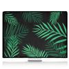 kwmobile Computer Monitor Cover Compatible with 24-26" Monitor - Palm Leaves Green/Dark Green/Black view 4