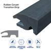36861N: Rubber Carpet Transition Strip 1&7/8w x 7/8h (36") view 3