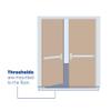 37861N: Rubber Carpet Transition Strip 2&5/8w x 7/8h (48") view 4
