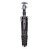Benro BAT One Series Carbon Fiber Travel Tripod with VX20 Ball Head 65.2 Max Height, Converts to Monopod, 5-Angle Legs, Accessory Mounts for Cameras & Video (FBAT15CVX20) view 3