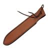 SZCO Supplies Knife Sheath - 16" Brown Genuine Leather Knife Sheath for Belt - Heavy Duty Dagger Sheath, Knife Holster, Pocket Knife Holder for Belt. view 1