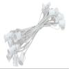 25 Foot C9 Light Strand | White Wire 25 Sockets Intermediate E17 Base | 12" Spacing Outdoor/Indoor Use | Ideal Christmas Lighting | 1 Pack by GoodBulb view 1