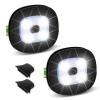 TAGVO LED Light for Knit Beanie Hat, Lighting and Flashing Alarm Modes, Hands Free Flashlight Headlamp view 1