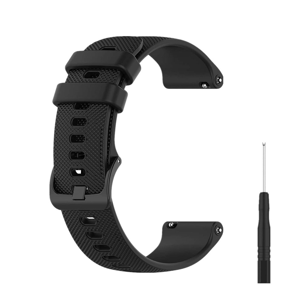 Muovrto Silicone Replacement Band for Garmin Forerunner 745/Forerunner 955/965,Outdoor Sport Watch Strap Band