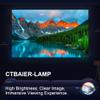 CTBAIER AN-XR10LP/AN-XR20LP/AN-100LP Replacement Projector Lamp Bulb for Sharp XG-MB55 XG-MB55X XG-MB65 XG-MB65X XG-MB67 XG-MB67X XR-20S XR-20X XG-MB50X XG-MB50XL XR-105 XR-10S with Housing view 4