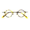 BETSION Blue Light Blocking Glasses Computer Game Round Acetate Eyeglasses Frames