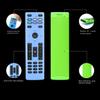 TOLUOHU [3 Pack] Case for Vizio XRT136 Remote Control, Smart TV Remote Cover With Lanyard (Shockproof/Anti-Slip/Lightweight) - Glow Skin Sleeve view 2