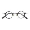 BETSION Blue Light Blocking Computer Game Round Acetate Eyeglasses Frames