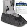 Brace Direct Walking Boot Cover, Waterproof Rain Cover for Medical Boots view 1