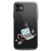 Cavka TPU Case Compatible with Apple iPhone 12 Mini 2020 Release 5.4" inch Back Cover Cute Laptop Cute Accessories Flexible Silicone Design Print Soft Computer Girls Slim fit Coffe Clear Boy Woman view 3