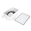 Acouto Shower Sump Pump 12V,Shower Sump Pump System Boat RV Bilge 12V 750GPH Marine Multi Port Drain Box view 4