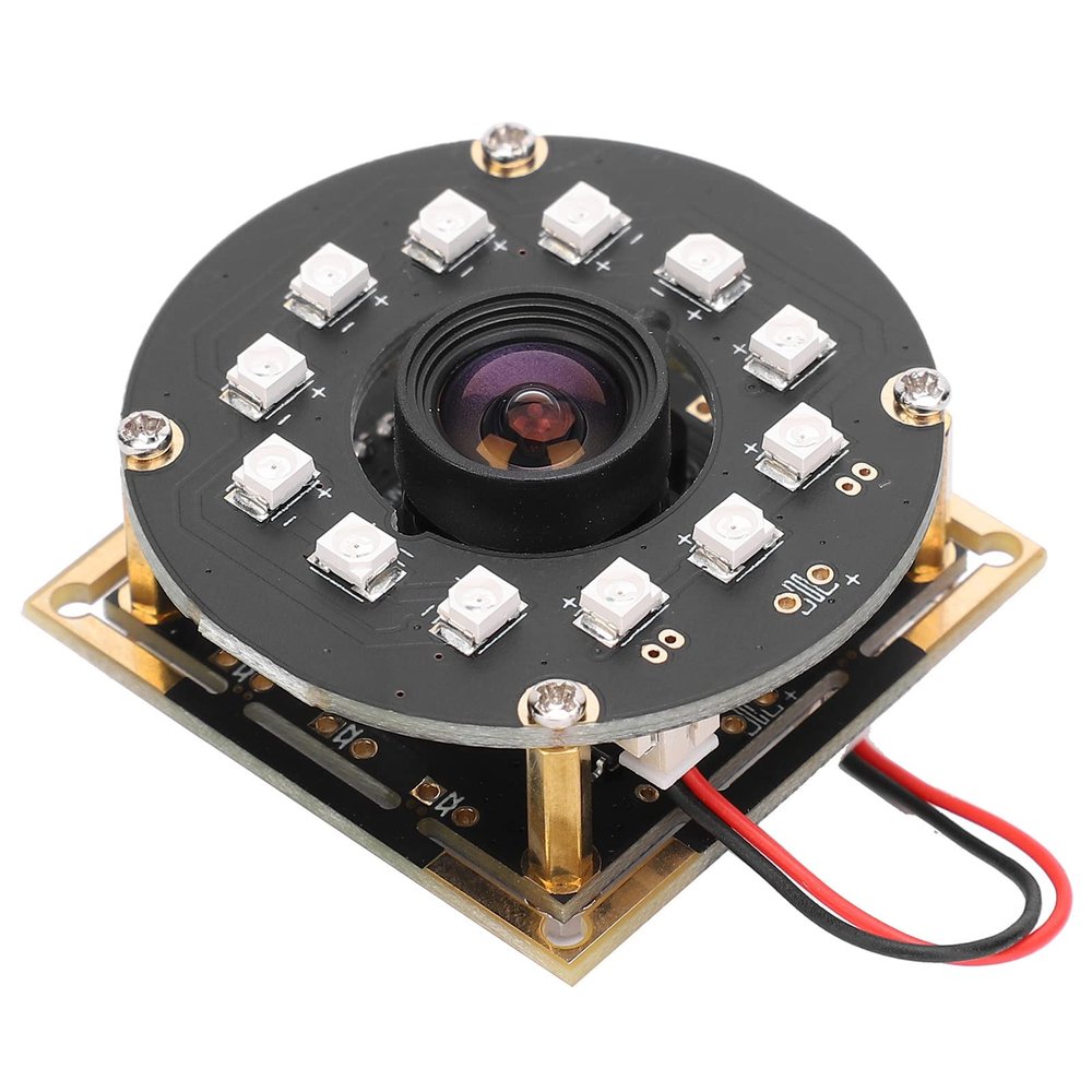 1MP USB HD Camera Module, OV9281 Camera with 100 Wide Angle, Black and White Global Exposure, Face Recognition, QR Scanning for WinXP/Win7/Win8/Win10/OS X, for Android