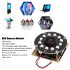 1MP USB HD Camera Module, OV9281 Camera with 100 Wide Angle, Black and White Global Exposure, Face Recognition, QR Scanning for WinXP/Win7/Win8/Win10/OS X, for Android view 2