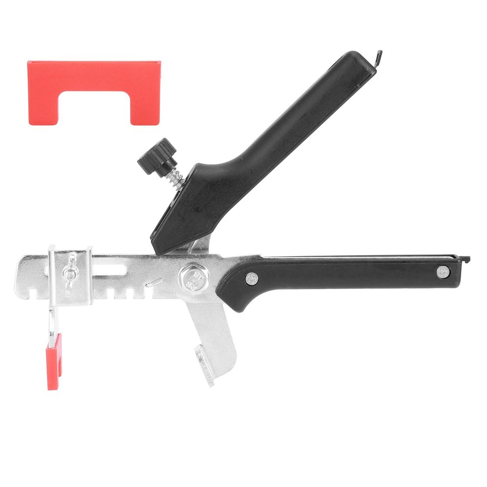 Yosoo Tile Leveler Spacers Professional Tile Leveling System Kit Tile Leveling System with Special Wrench Floor Tile Spacer Plier Leveler Tool for Floor Reusable Tile Leveling