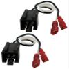 Harmony Audio HA-726512 Compatible with Chrysler Sebring Convertible 1996-2000 Factory Speaker Replacement Harness and HA-SDSK Sound Damping Dampening Deadening (2) Mat 10" x 10" Sheets Install Kit view 2