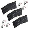 Harmony Audio HA-725512 Compatible with Ford Econoline Van 1992-2014 Bundled with HA-SDSK Sound Damping Dampening Deadening (2) Mat 10" x 10" Sheets Speaker Install Kit view 1