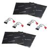 Harmony Audio Bundle with (2) HA-729301 Factory Speaker Replacement Harness and Sound Dampening Speakers Kit Compatible with Mercedes 0 Series 84-93 view 1