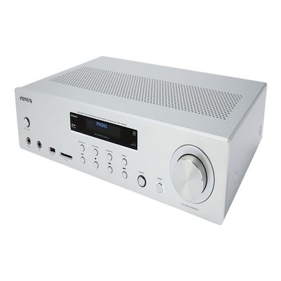 Aiwa Amu-120bt/sl Negro/amplificador HiFi/Bluetooth 120w Rms