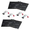 Harmony Audio (2) HA-729301 Factory Speaker Replacement Harness Bundle with Sound Dampening Speakers Kit Compatible with Toyota Echo 2000-2005 view 1