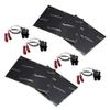 Harmony Audio (2) HA-724568 Factory Speaker Replacement Harness Bundle with Sound Dampening Speakers Kit Compatible with Chevy Malibu 1997-2003 view 1