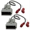 Harmony Audio HA-725512 Compatible with Mercury Sable 1996-1999 Bundled with HA-SDSK Sound Damping Dampening Deadening (2) Mat 10" x 10" Sheets Speaker Install Kit view 2