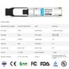 40G QSFP+ SR4 for Palo Alto Networks PAN-QSFP-40GBASE-SR4, 40GBASE-SR4 QSFP+ 850nm 150m MTP/MPO DOM Optical Transceiver Module view 2