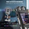 16GB Professional EVP Digital Audio Voice Recorders Voice Activated USB Pen PCM 1536Kbps with Lossless HiFi Mp3 Player eBook for Meetings Lectures Password Noise Cancellation External Microphone view 2