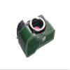 A7C Camera Case, BolinUS Handmade Genuine Real Leather Half Camera Case Bag Cover for Sony Alpha 7C A7C Camera Bottom Opening Version + Hand Strap (Green) view 3