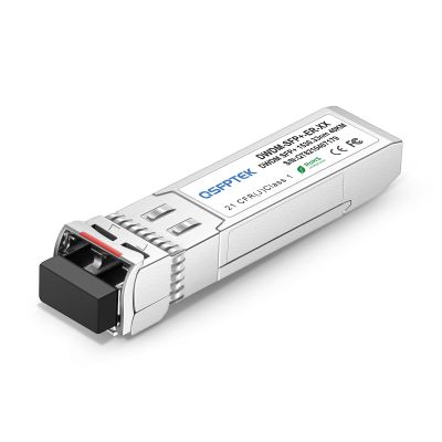10G DWDM SFP+ Module, 10gb SFP Mini gbic Optical Transceiver 10gbe gigabit Compatible for Cisco C36 DWDM-SFP10G-48.51 (1548.51nm 40km DOM)