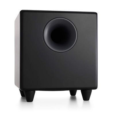 Audioengine S8 250W Powered Subwoofer, Built-in Amplifier (Black) (Renewed)
