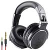 2CANZ Over-Ear Professional Wired DJ Headphones - 50mm Neodymium Drivers, Closed Back, Plush Comfrasoft Ear Cushions, 8-Way Adjustable Earpads, Foldable, and Joint Listening view 1