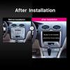 9 inch Car Radio Fascia Frame for Ford Focus 2 2008-2011 DVD GPS Navi Player Panel Dash Kit Installation Stereo Frame Trim Bezel view 2