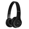 Coby Bluetooth Headphones, Rechargeable and Foldable Over-Ear Headset with Mic, TF Card Slot and AUX Input, Hands-Free Controls, 5-Hour Playback, Micro-USB Cable Included, Black view 1