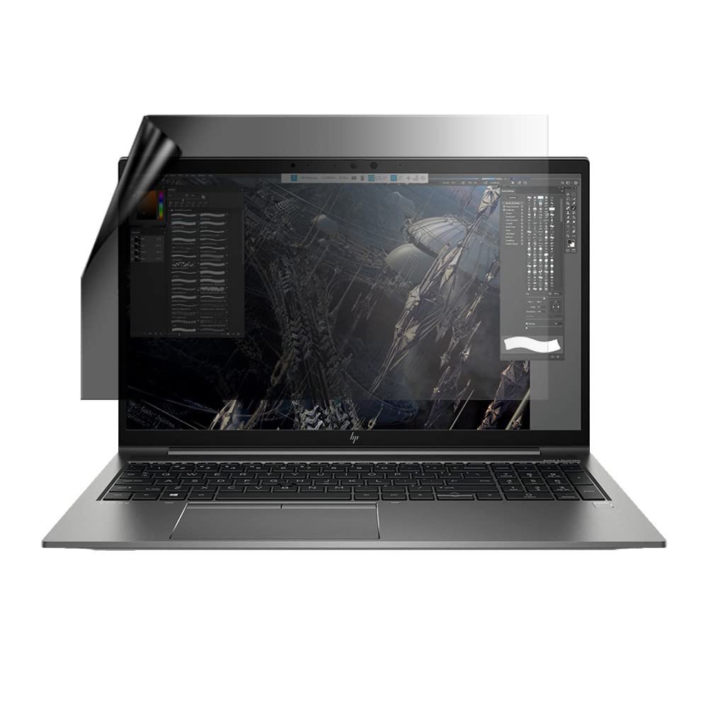 celicious Privacy Lite 2-Way Anti-Glare Anti-Spy Filter Screen Protector Film Compatible with HP Zbook Firefly 15 G7
