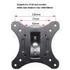 LIU- TV Wall Mount 14-24 Inch Small Size TV Monitor Special Wall Mount Bracket,Rotation and Tilt Adjustment,Maximum VESA 100x100mm view 3