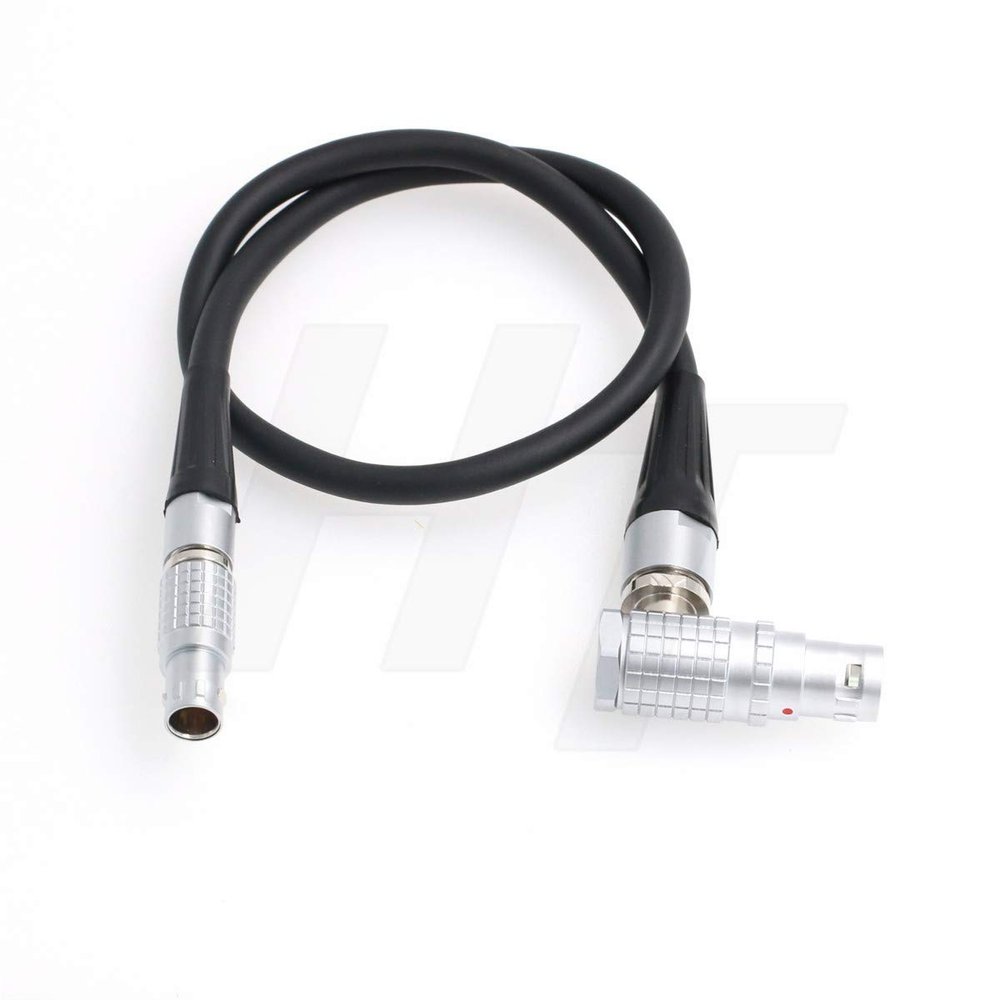 HangTon 6 Pin to Angled 8 Pin Power Cable for ARRI Alexa Mini Camera on DJI RONIN 2 Gimbal